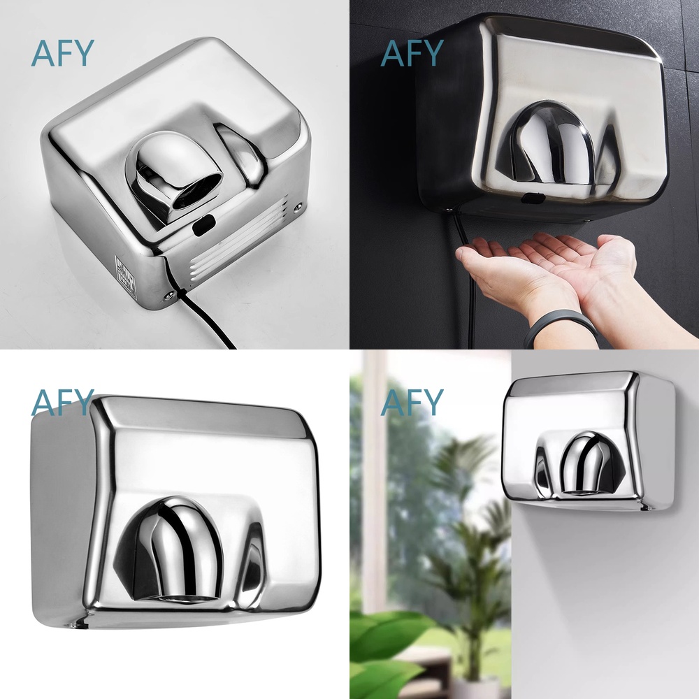 Home Bathroom Hand Dryer - 1800W automatische handdroger voor badkamer, snel