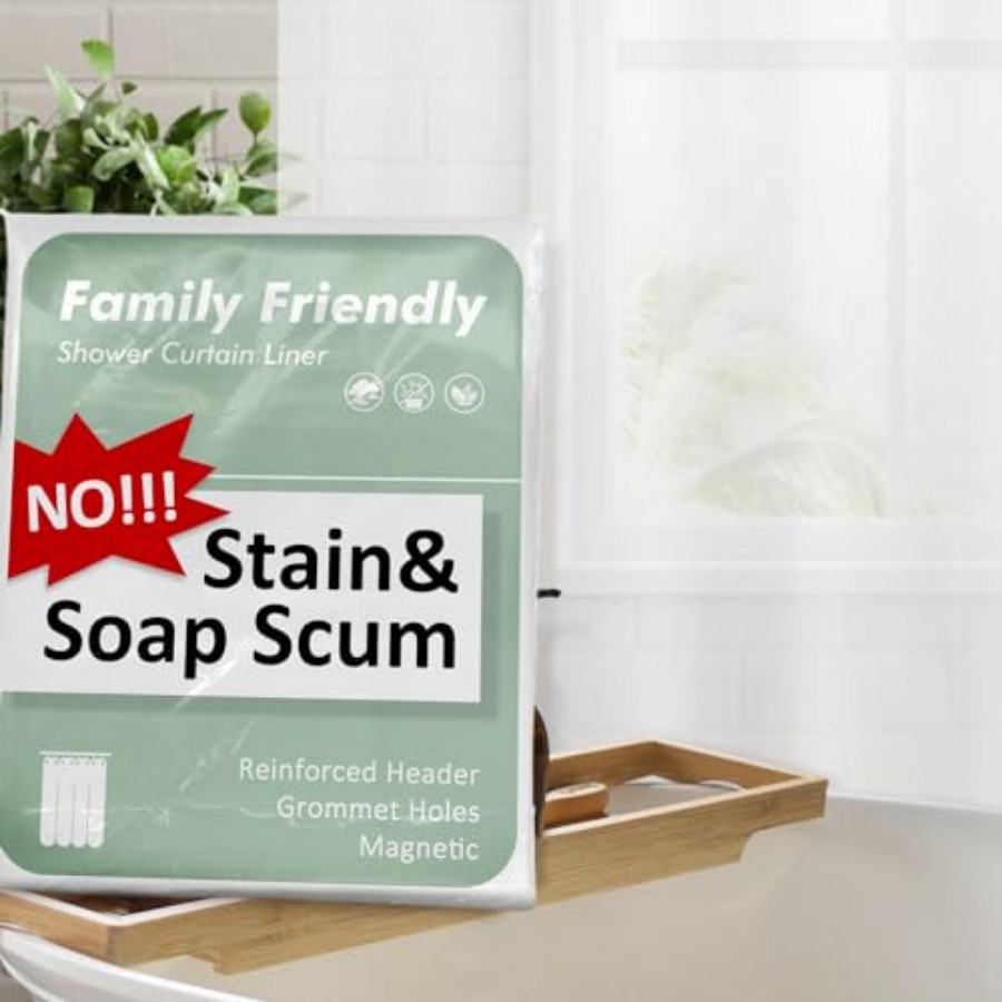 Shower Curtain Liner - Matglanzende douchegordijnvoering - Premium PEVA douchegordijn