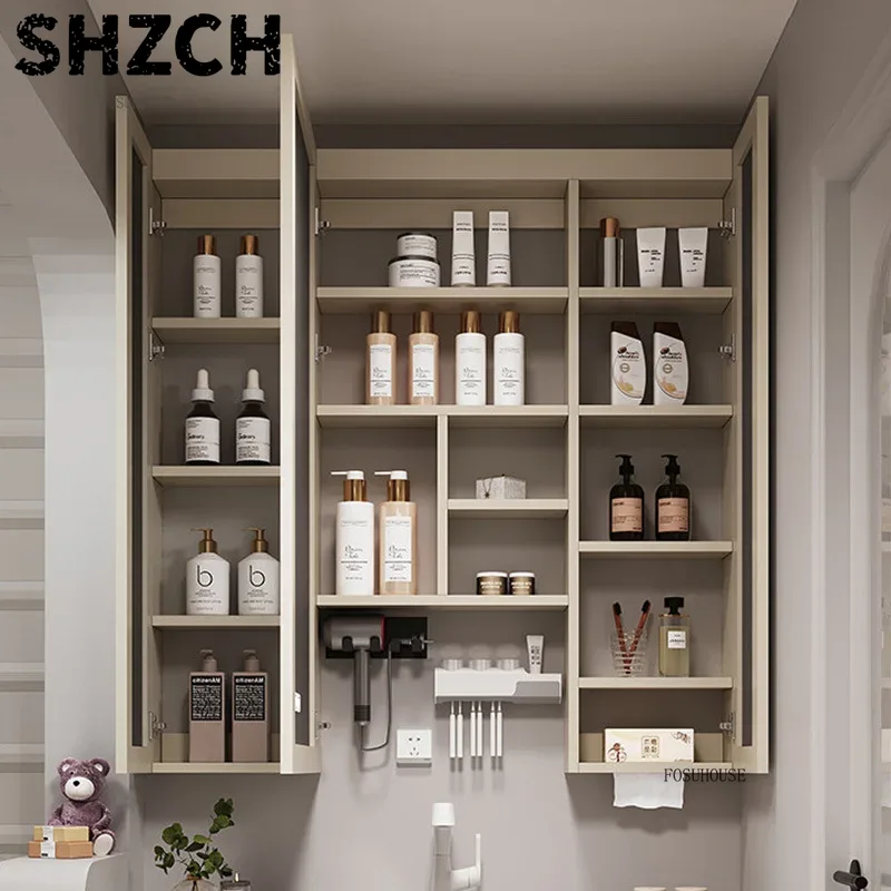 Home Bathroom Vanity - Moderne, verdikte badkamerspiegel met geïntegreerde slimme