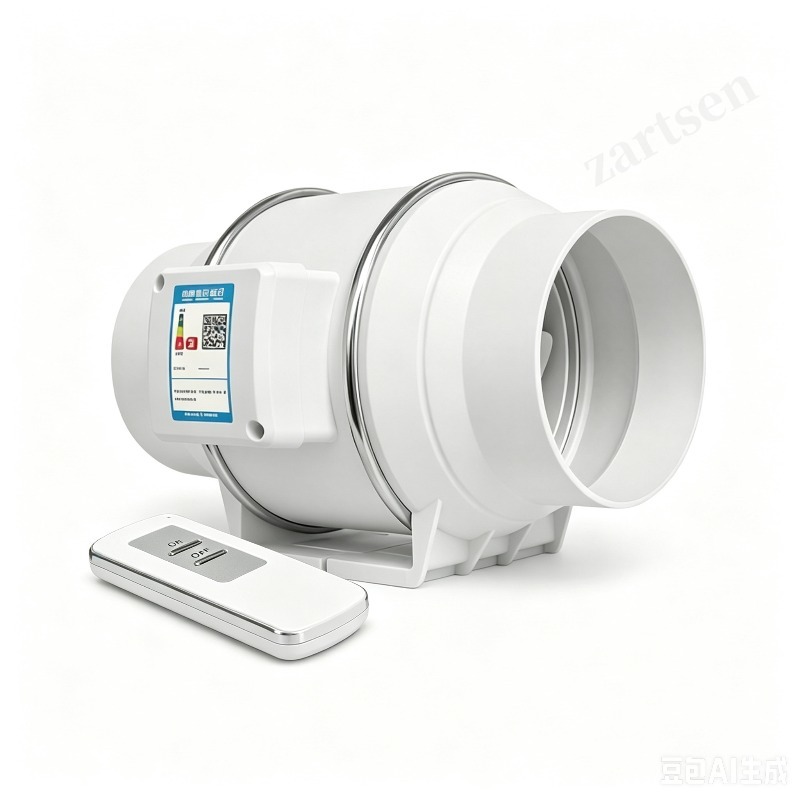 Home Bathroom Fan - Afzuigventilator Thuis Stille Inline Pijpventilator Badkamer