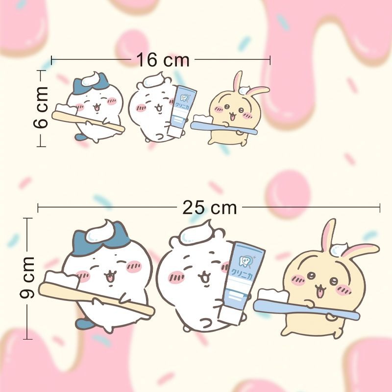 Hot Chiikawa spiegelstickers s - Home Bathroom Vanity recensie en prijs