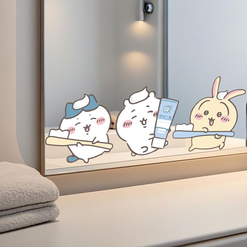 Hot Chiikawa spiegelstickers s - Home Bathroom Vanity recensie en prijs