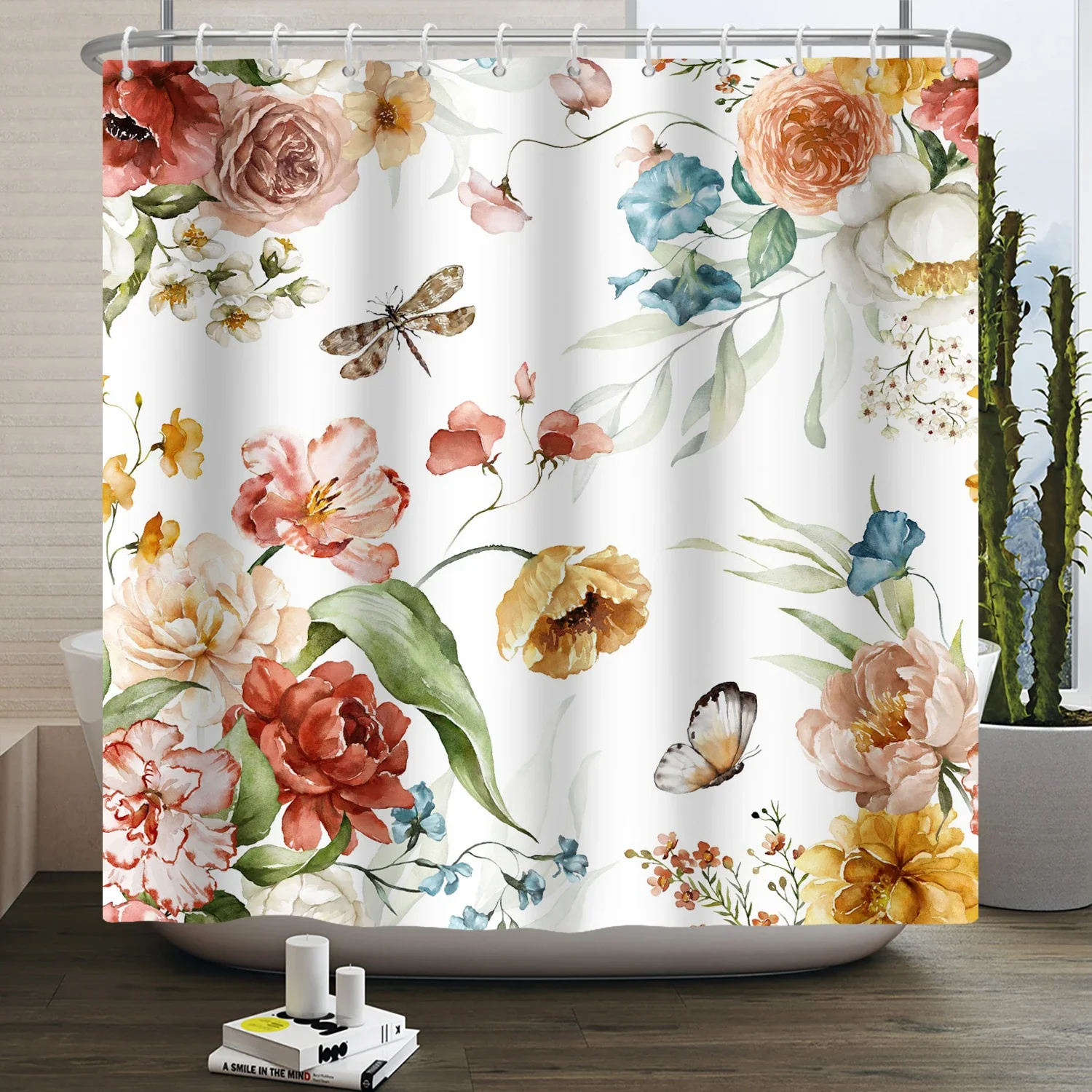 Aquarel eucalyptusblad doucheg - Shower Curtain Liner recensie en prijs