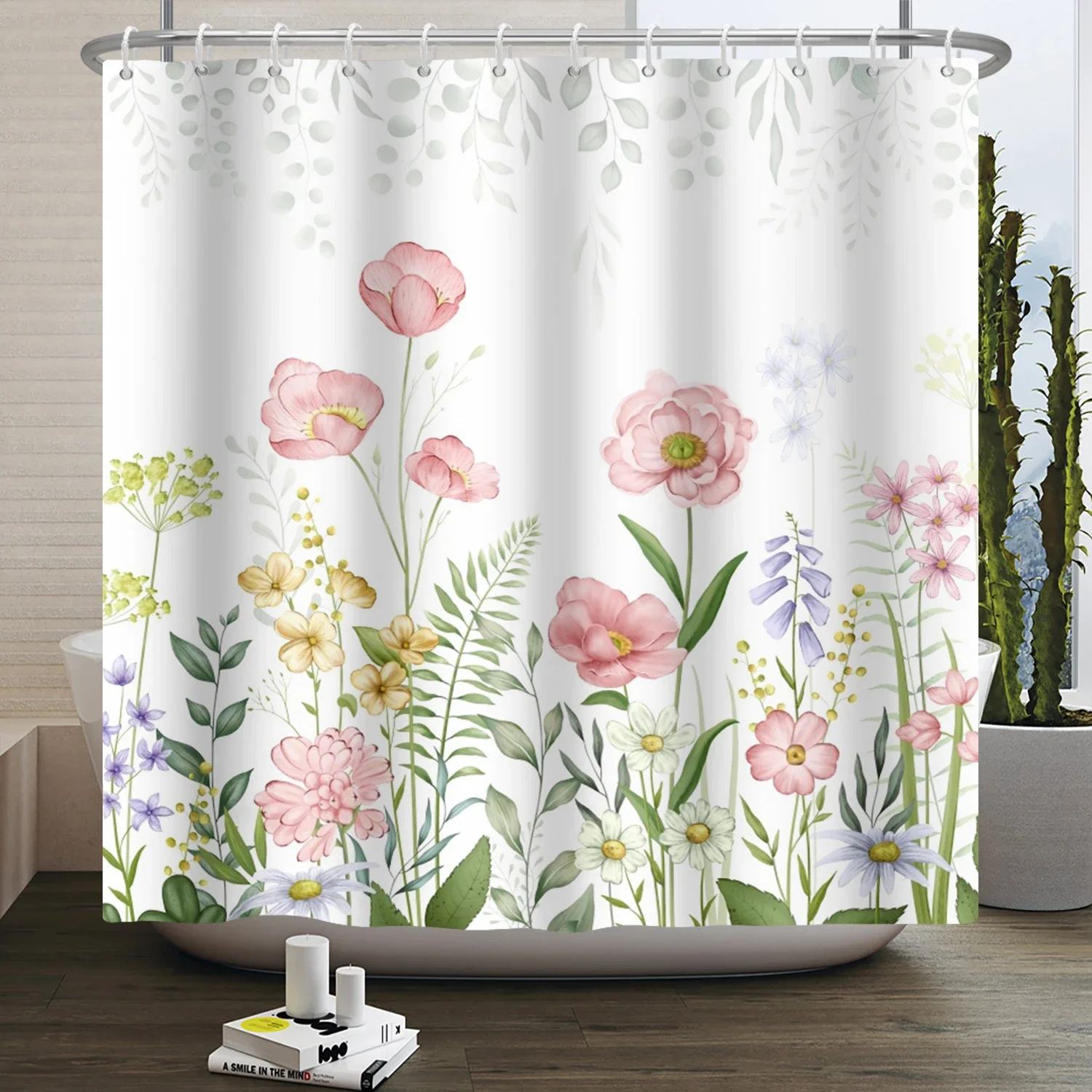 Aquarel eucalyptusblad doucheg - Shower Curtain Liner recensie en prijs