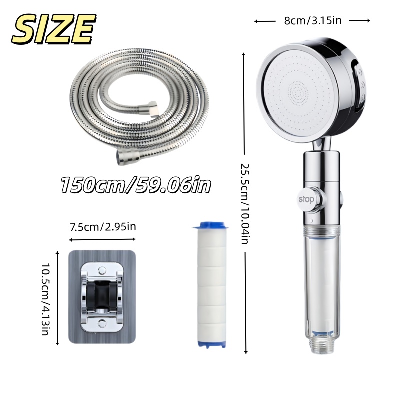 Zichtbaar filtervenster Handdo - Home Bathroom Water Filter recensie en prijs