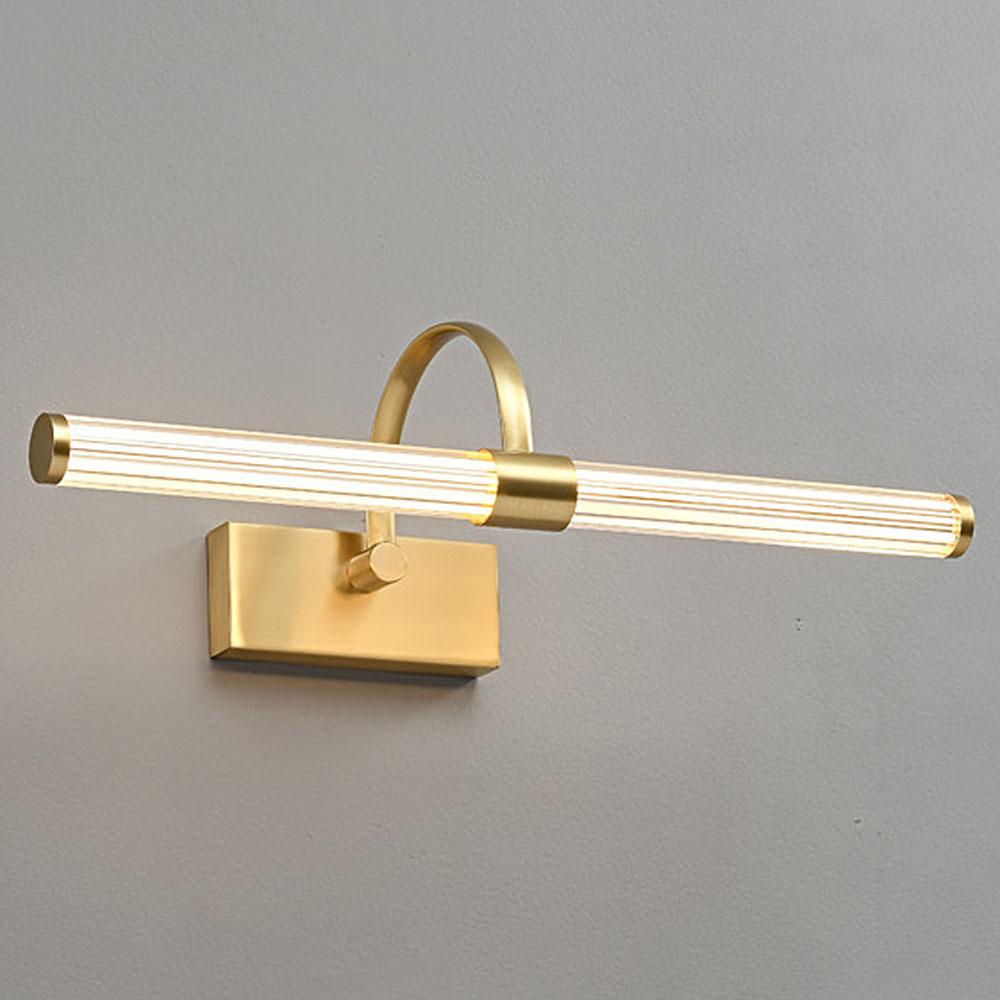 Moderne messing acryl LED wand - Home Bathroom Vanity recensie en prijs
