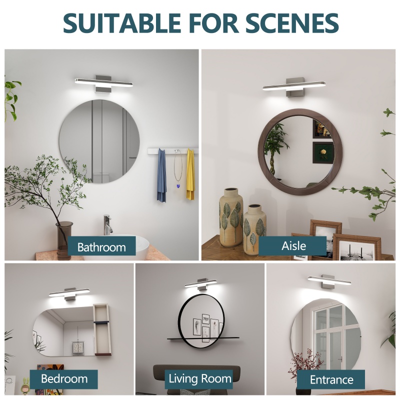 Moderne LED-verlichting voor b - Home Bathroom Vanity recensie en prijs