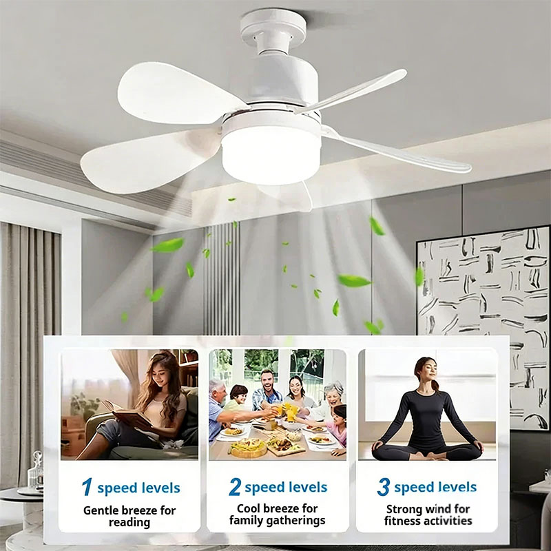 E27 Schroef Plafondventilator  - Home Bathroom Fan recensie en prijs