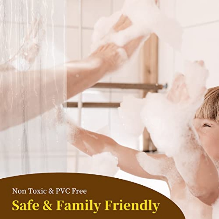 Matglanzende douchegordijnvoer - Shower Curtain Liner recensie en prijs
