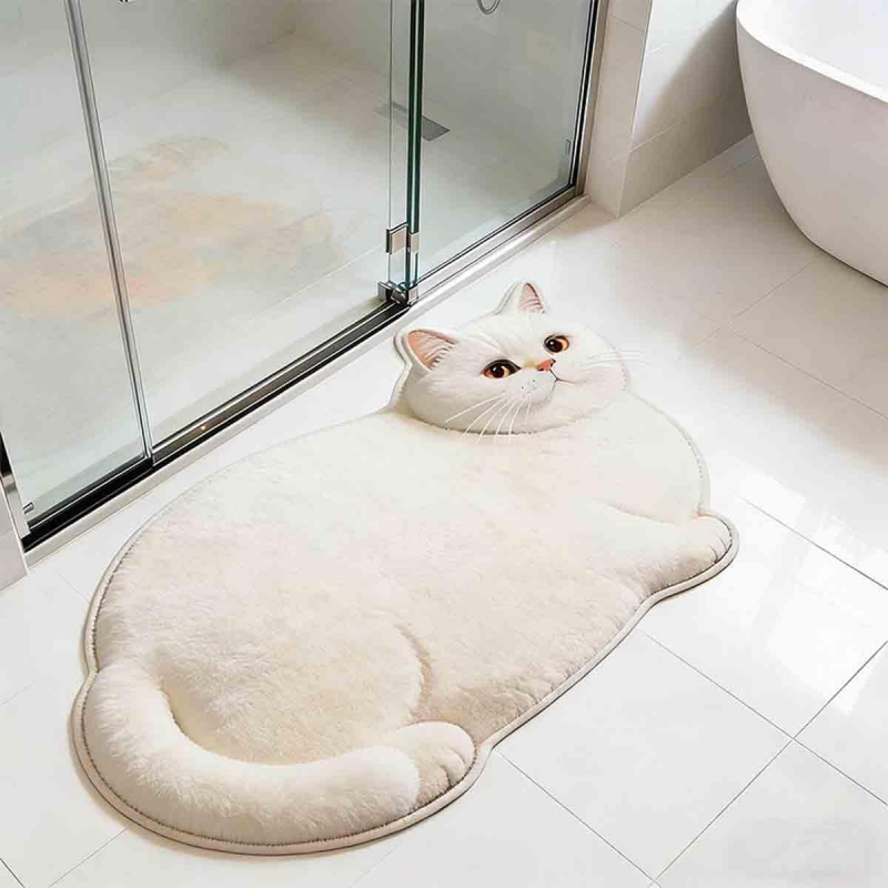 VIKAMA Realistische 3D Pluizig - Home Bathroom Carpet recensie en prijs