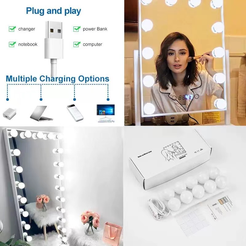 LED-lichtpasta spiegel make-up - Home Bathroom Vanity recensie en prijs