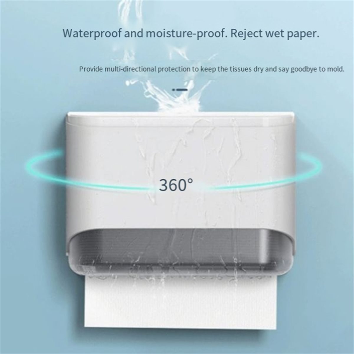 Papieren handdoekdispenser voo - Home Bathroom Paper Towel Dispenser recensie en prijs
