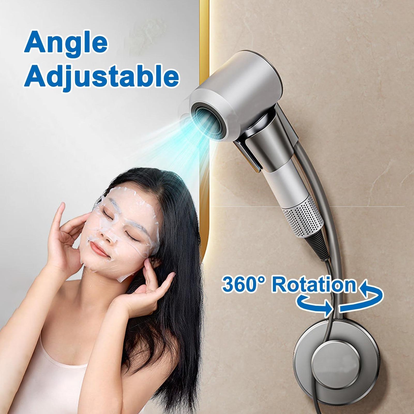Haar Diffuser Stand 360-graden - Home Bathroom Hand Dryer recensie en prijs