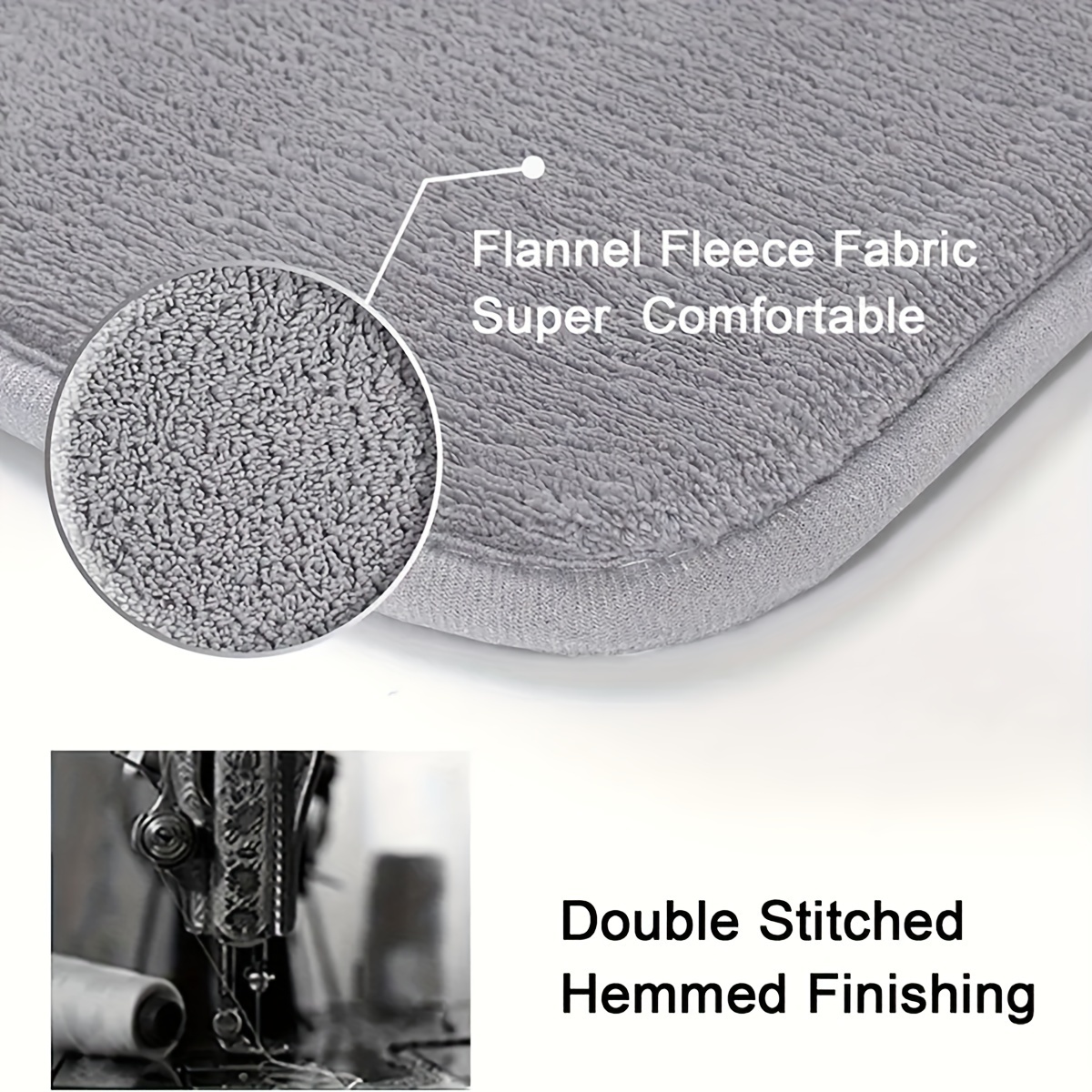 Flanel keuken L-vormig tapijt  - Home Bathroom Carpet recensie en prijs