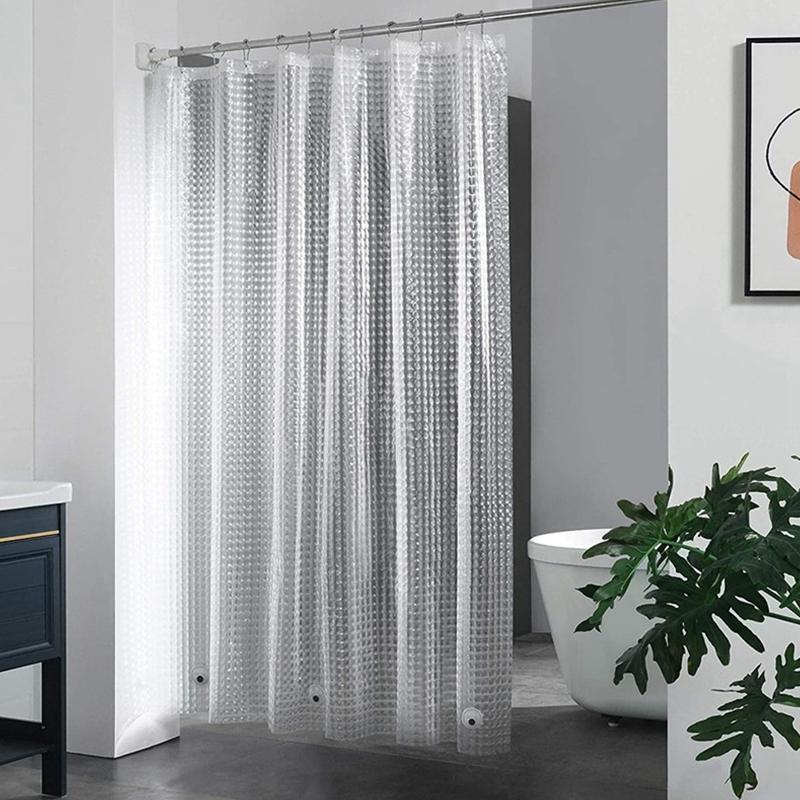 PEVA Grind Douchegordijn Trans - Shower Curtain Liner recensie en prijs