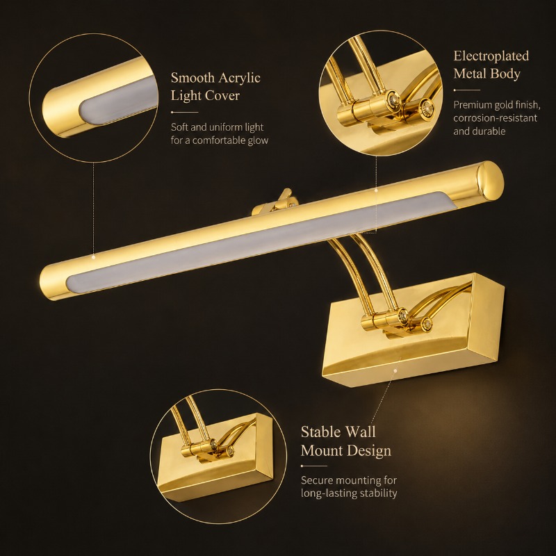 40cm 55cm 70cm Vintage LED Spi - Home Bathroom Vanity recensie en prijs