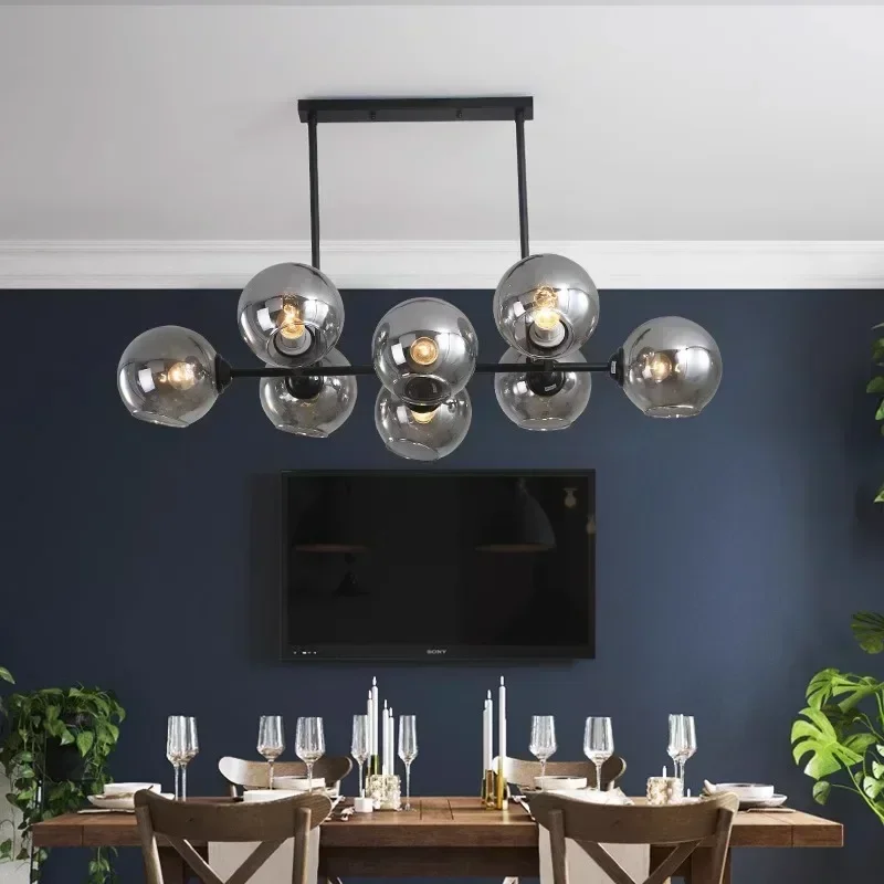 Grijs glazen LED-hanglampen vo - Home Of The Year Bathroom recensie en prijs