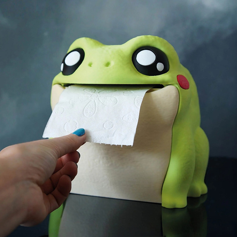 Grappige Kikker Tissue Box Dra - Home Bathroom Paper Towel Dispenser recensie en prijs
