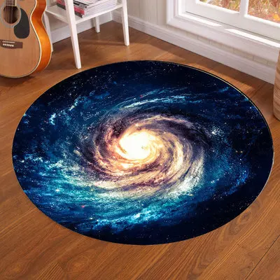 Galaxy Earth Moon Rond Tapijt  - Home Bathroom Carpet recensie en prijs