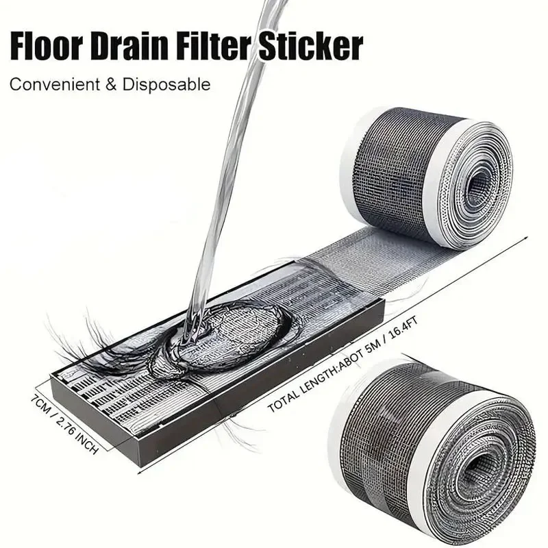 1-3 Rolls Cutable Douche Afvoe - Home Bathroom Water Filter recensie en prijs