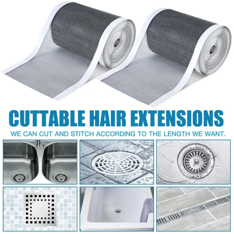 1-3 Rolls Cutable Douche Afvoe - Home Bathroom Water Filter recensie en prijs