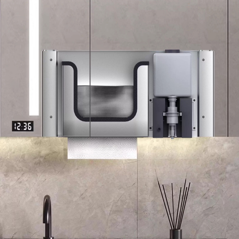 RVS verborgen papieren handdoe - Home Bathroom Hand Dryer recensie en prijs