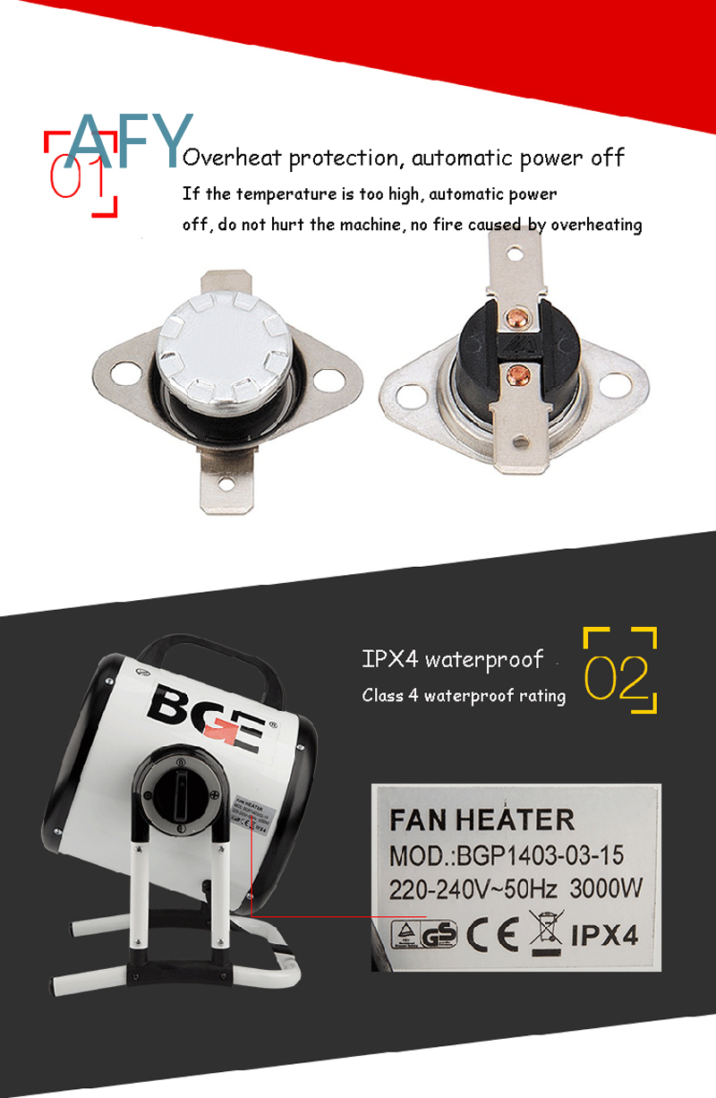 3000W elektrische verwarming v - Home Bathroom Hand Dryer recensie en prijs