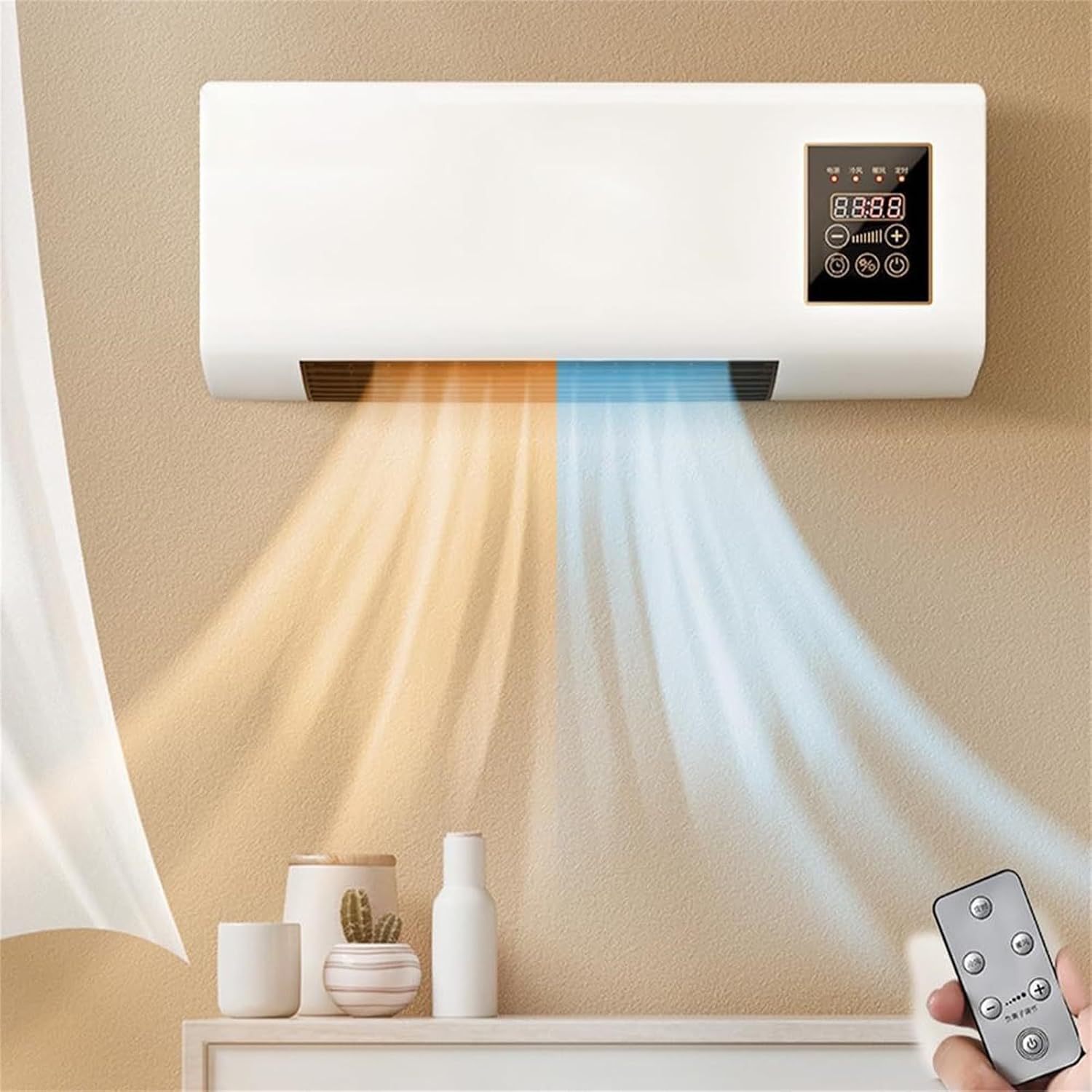 Wandmodel airco/thermokachel - - Home Bathroom Fan recensie en prijs